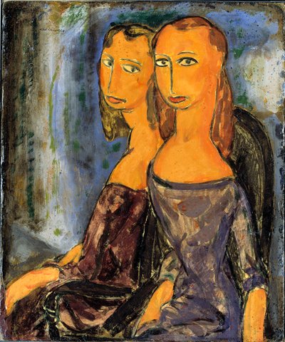 Zwei Frauen von Alfred H. Maurer