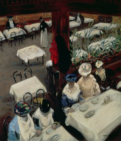 In einem Café, 1905 von Alfred Henry Maurer