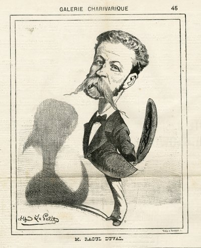 Illustration in Le Charivari von Alfred Le Petit
