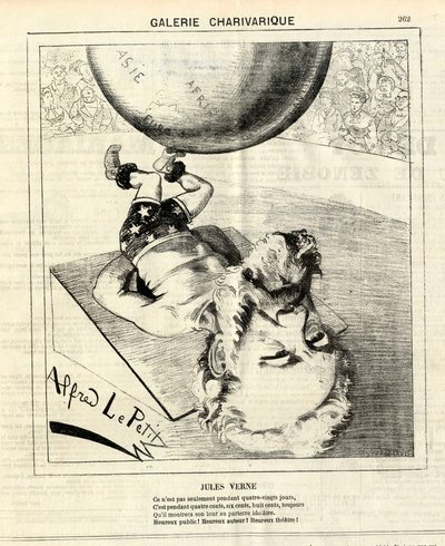Le Charivari, Satirisch in Schwarz-Weiß von Alfred Le Petit