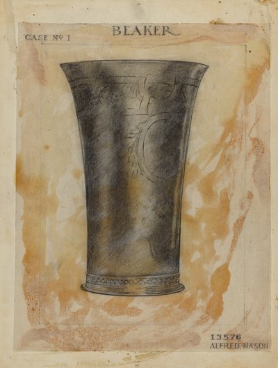 Silberbecher von Alfred Nason