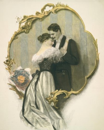 Der Verlobungskuss von Alfred Schwarz