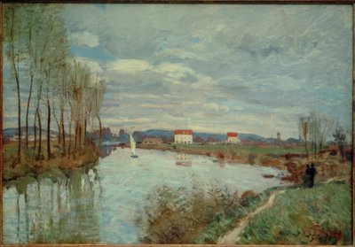Die Seine in Argenteuil von Alfred Sisley