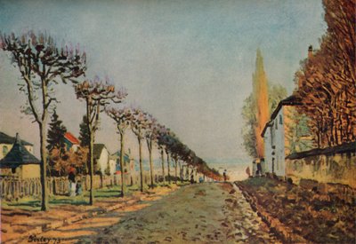 Le chemin de la Machine, 1873, 1929 von Alfred Sisley