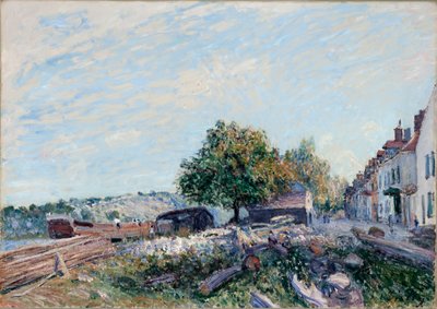 Saint-Mammès. Morgen, 1884 von Alfred Sisley