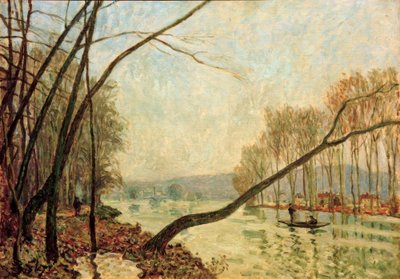 Seine-Ufer im Herbst von Alfred Sisley