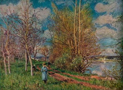 Die kleinen Wiesen im Frühling, ca. 1880-1 von Alfred Sisley