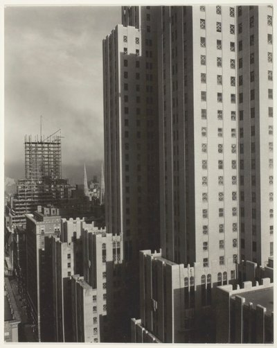 Von meinem Fenster im Shelton, West von Alfred Stieglitz