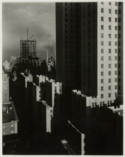 Von meinem Fenster im Shelton, West von Alfred Stieglitz