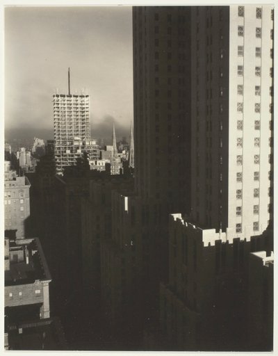 Von meinem Fenster im Shelton, West von Alfred Stieglitz