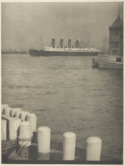 Outward Bound, Die Mauretania von Alfred Stieglitz