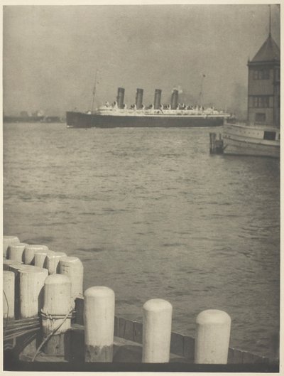 Auslaufend, Die Mauretania, 1910 von Alfred Stieglitz