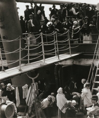 Die Steerage, 1907, gedruckt 192039 von Alfred Stieglitz