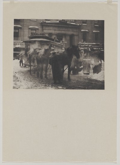 Der Terminal, 1893 gedruckt 1911 von Alfred Stieglitz