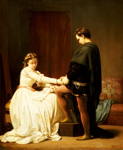 Der Antrag, 1860 von Alfred W. Elmore