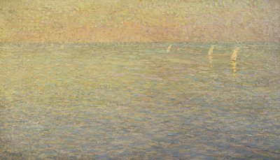 Boote auf dem Meer von Alfred William Finch