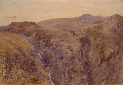 Walisische Landschaft von Alfred William Hunt