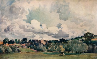 Ludlow Castle, ca. 1880 von Alfred William Rich