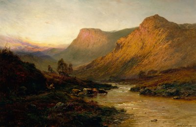 Fluss Tay von Alfred de Breanski