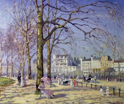 Frühling im Hyde Park von Alice Maud Fanner