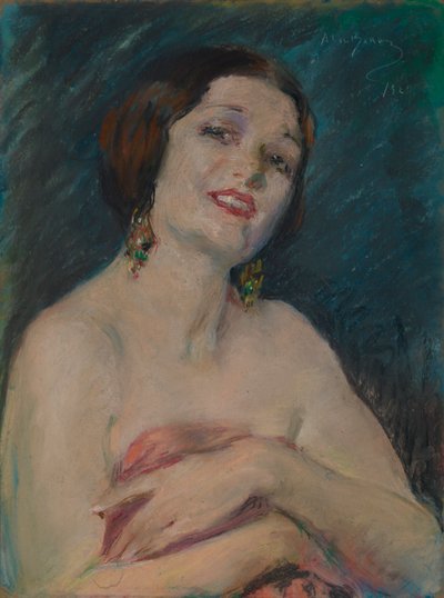 Modell mit Draperie von Alice Pike Barney