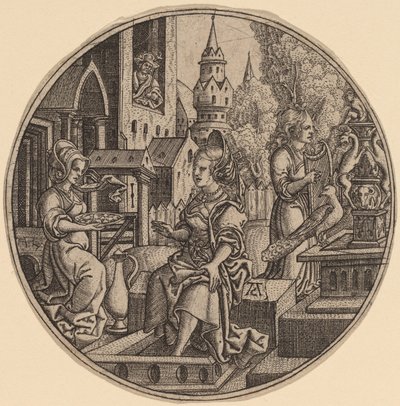David und Bathseba von Allaert Claesz