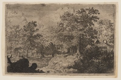 Die Eiche auf dem Hügel von Allaert van Everdingen