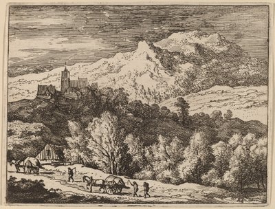 Zwei Karren von Allart van Everdingen