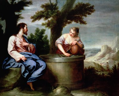 Jesus und die Samariterin von Alonso Cano