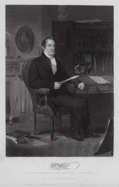 William Wirt (Stich) von Alonzo (after) Chappel