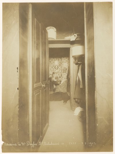Ermordung von Madame Dreyfus von Alphonse Bertillon