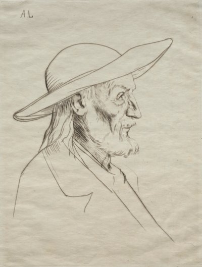 Bretonischer Bauer von Alphonse Legros