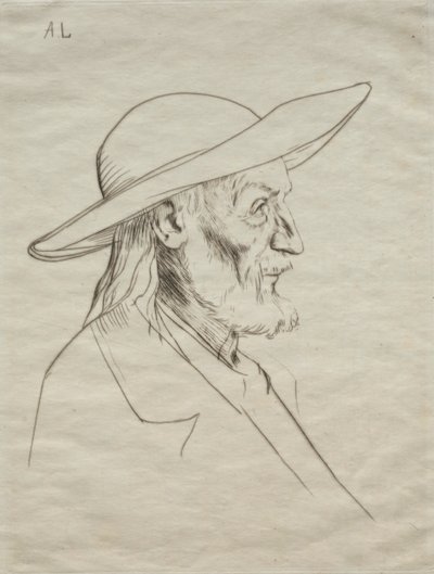 Bretonischer Bauer von Alphonse Legros