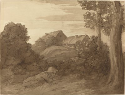 Claudes Bauernhof von Alphonse Legros