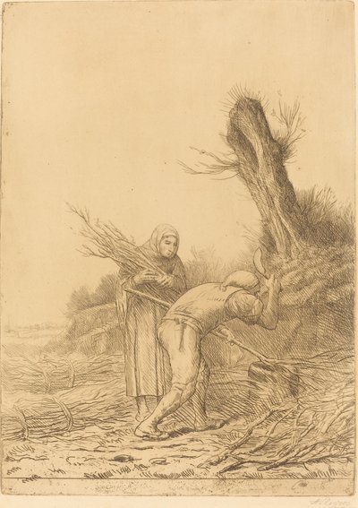 Fagotmacher von Alphonse Legros