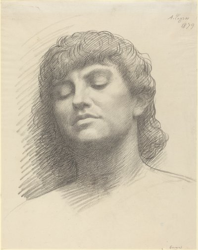 Kopf von Alphonse Legros