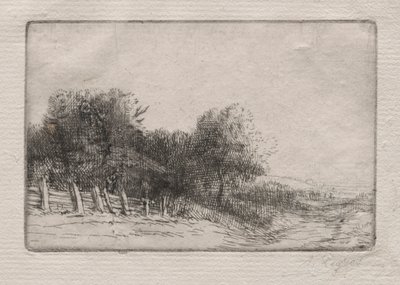 Landschaft von Alphonse Legros