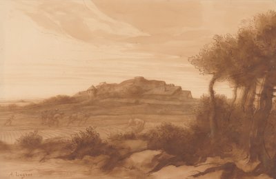 Landschaft von Alphonse Legros