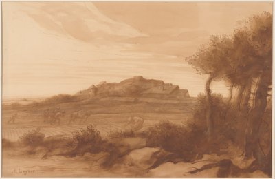 Landschaft von Alphonse Legros
