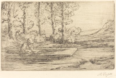 Landschaft von Alphonse Legros