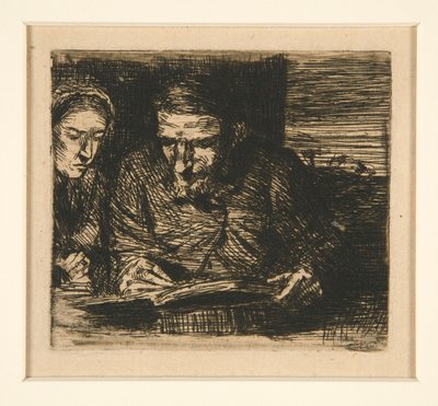 Das Kontobuch von Alphonse Legros