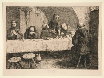 Das Refektorium von Alphonse Legros