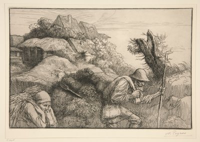 Die Rückkehr des Holzes von Alphonse Legros