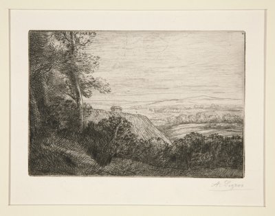 Die letzten Strahlen von Alphonse Legros