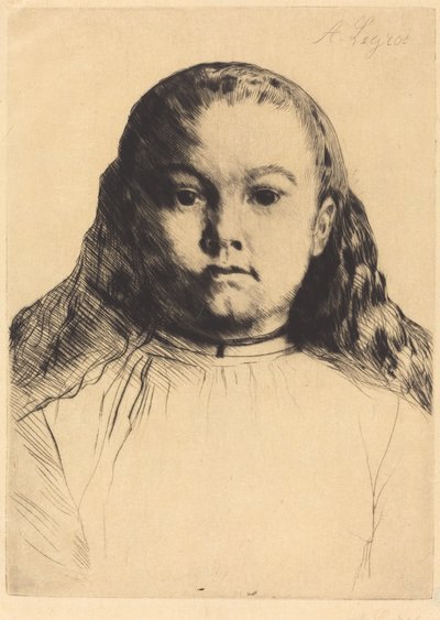 Die kleine Marie von Alphonse Legros