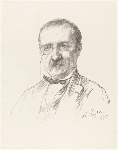 M. Champfleury von Alphonse Legros