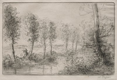 In der Nähe der Mühle von Alphonse Legros