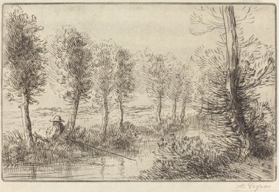 In der Nähe der Mühle von Alphonse Legros