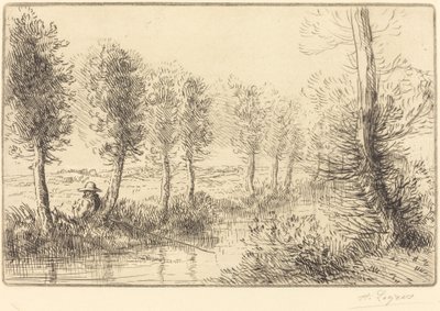 In der Nähe der Mühle von Alphonse Legros