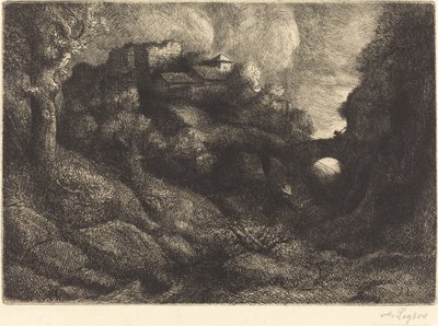 Erinnerung an Italien von Alphonse Legros